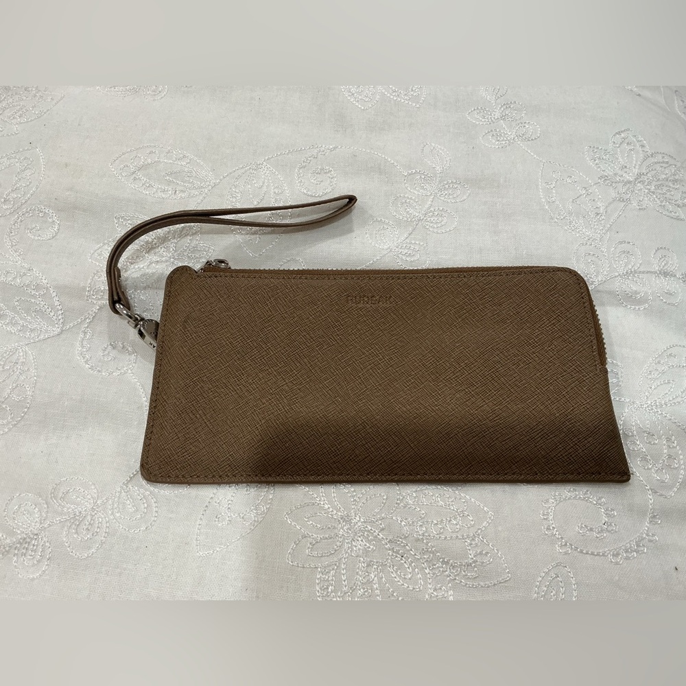 Rudsak pebbled leather wallet in tan